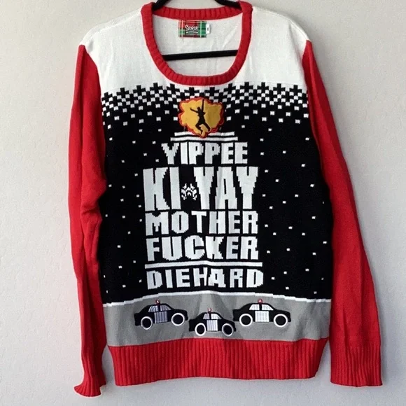 Spencer s Sweaters Spencers Die Hard Christmas Sweater Poshmark
